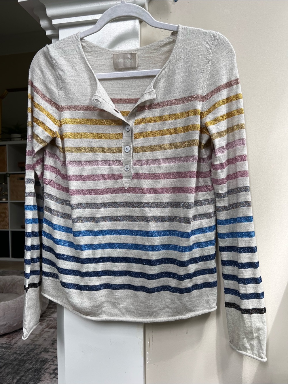 Zadig & Voltaire Lurex Hila sweater - Picture 5 of 9